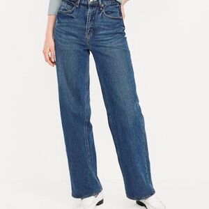 Old Navy Women's Flare Jeans in Deep Blue